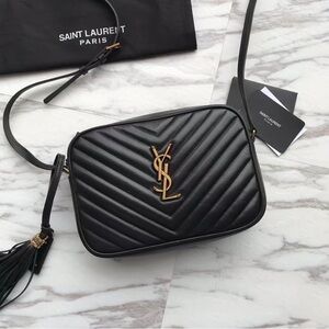 🥃🥃YSL Black Lou Camera Bag